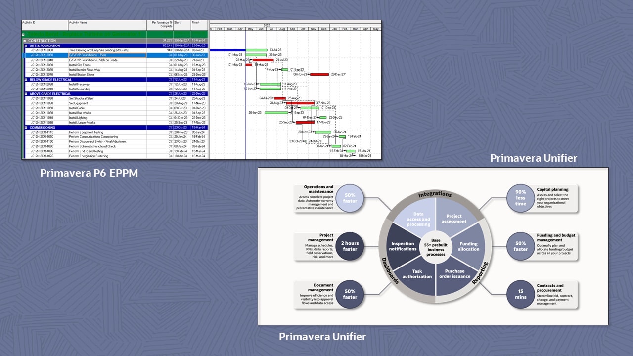 Primavera proje kontrol çözümü